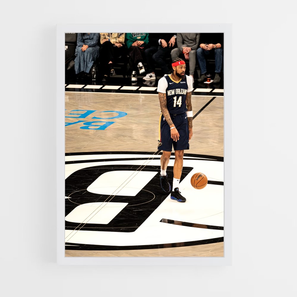 Poster Brandon ingram – affiche Basketball (vue 3)